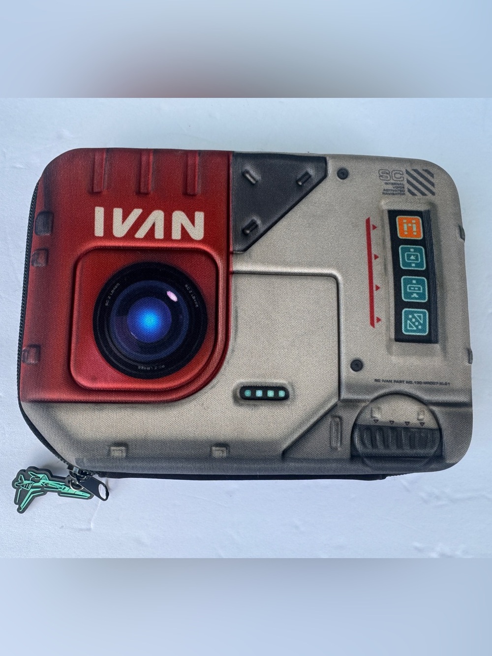 IVAN Sci-Fi Camera Design Hard Shell Zipper Carrying Case Retired